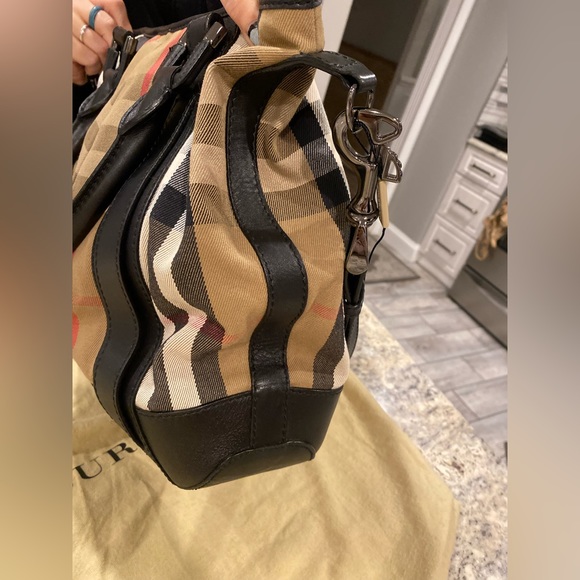 BURBERRY NOVA CHECK LADGE CROSSBODY BAG - Picture 5 of 15